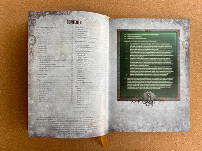 Warhammer 40K - Necromunda Ash Wastes Rulebook - Games Workshop Hardcover (2022)