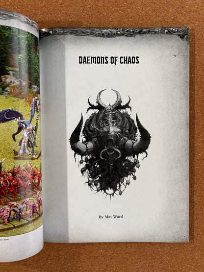 Warhammer Fantasy Armies Codex - Daemons of Chaos - Games Workshop Paperback (2007)