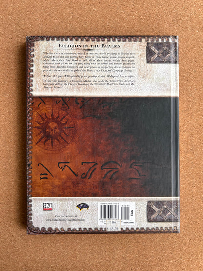 Dungeons & Dragons 3.0/3.5 Forgotten Realms - Faiths & Pantheons - WOTC Hardcover (2002)