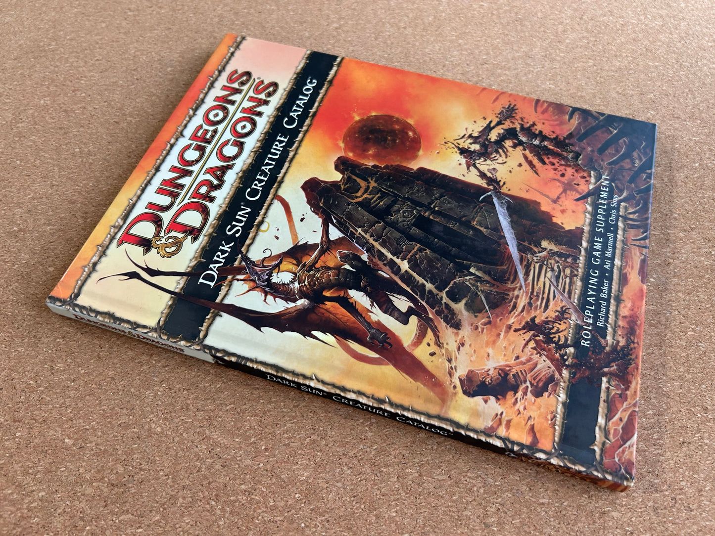 Dungeons & Dragons 4th Edition - Dark Sun Creature Catalog - WOTC Hardcover (2010)