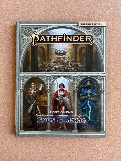 Pathfinder Second Edition - Lost Omens Gods & Magic - Paizo Hardcover (2020)