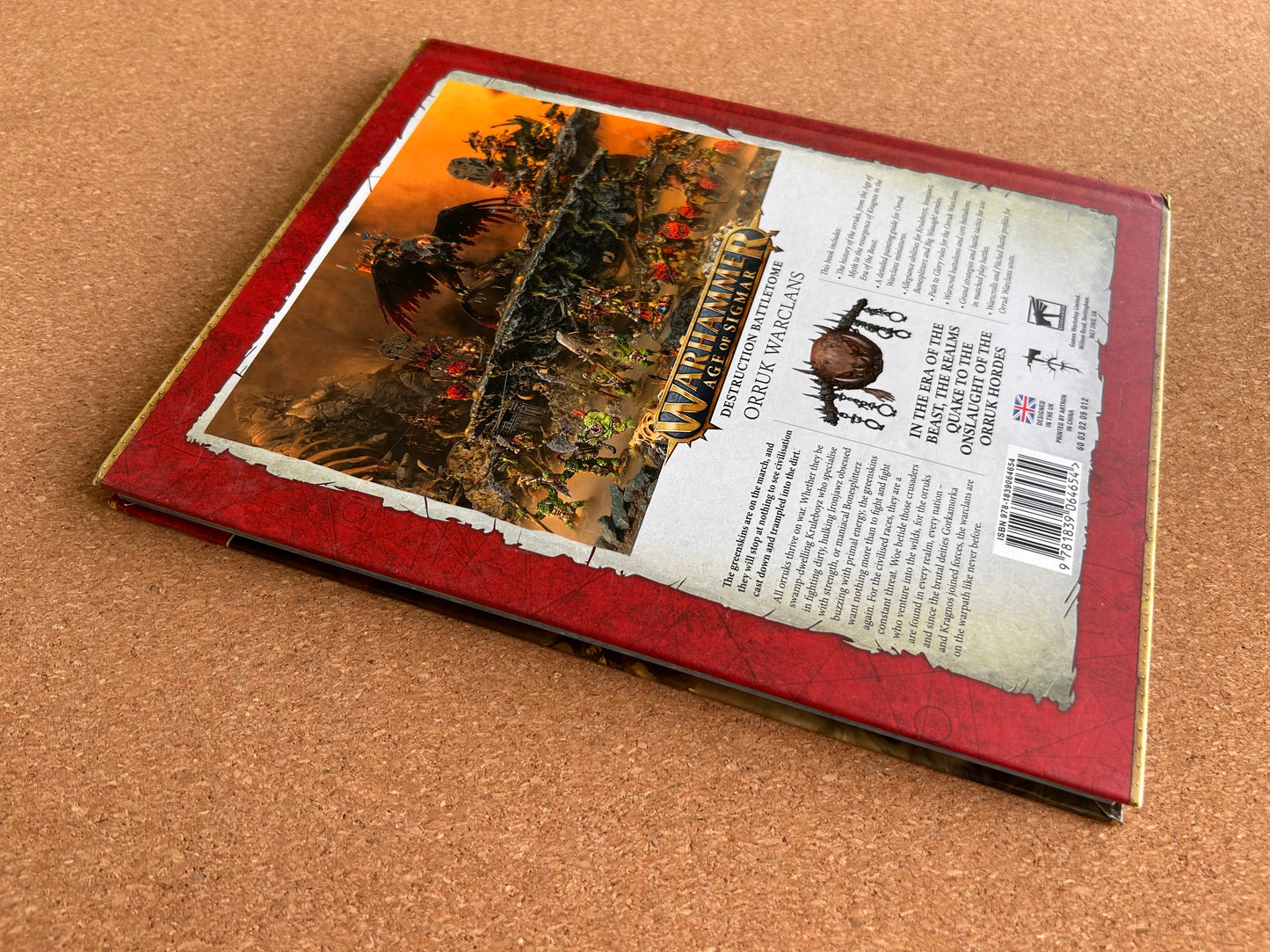 Warhammer Age of Sigmar 3rd Edition - Destruction Battletome Orruk Warclans - Hardcover (2021)