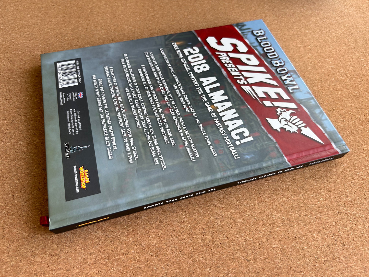 Spike! Presents Blood Bowl 2018 Almanac - Games Workshop Hardcover (2018)