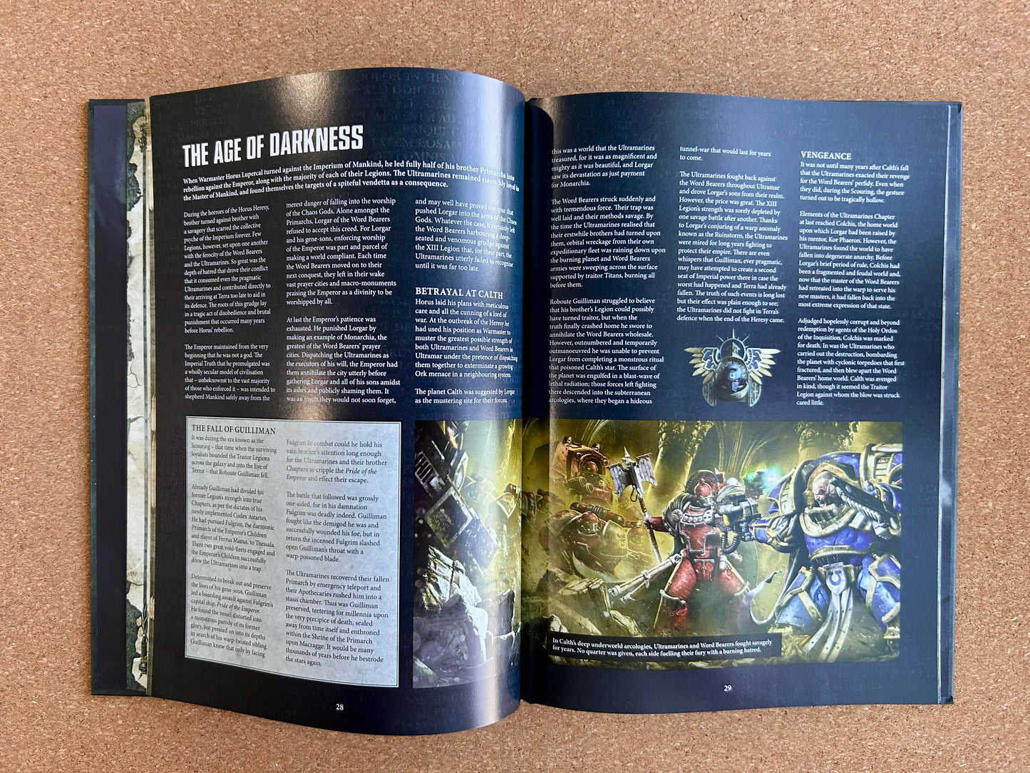 Warhammer 40K 8th Edition - Ultramarines Codex Supplement - Hardcover (2019)