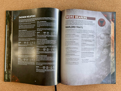 Warhammer 40K - Act II: The Book of Fire War Zone Charadon - Games Workshop Hardcover (2021)