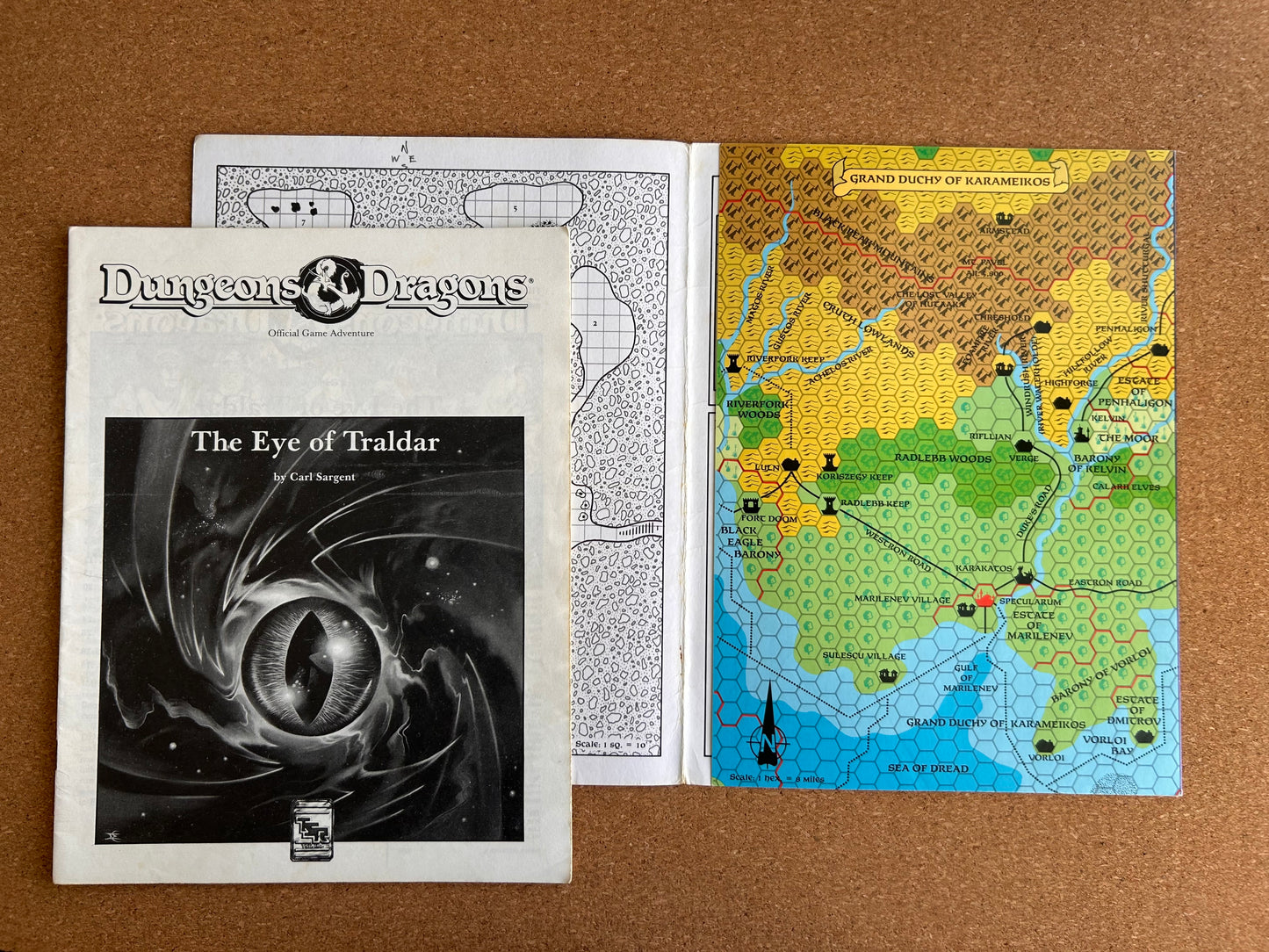 Dungeons & Dragons Adventure - Eye of Traldar - TSR9271 - Paperback (1991)