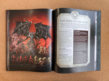 Warhammer 40K 9th Edition - Chaos Daemons Codex - Hardcover (2022)