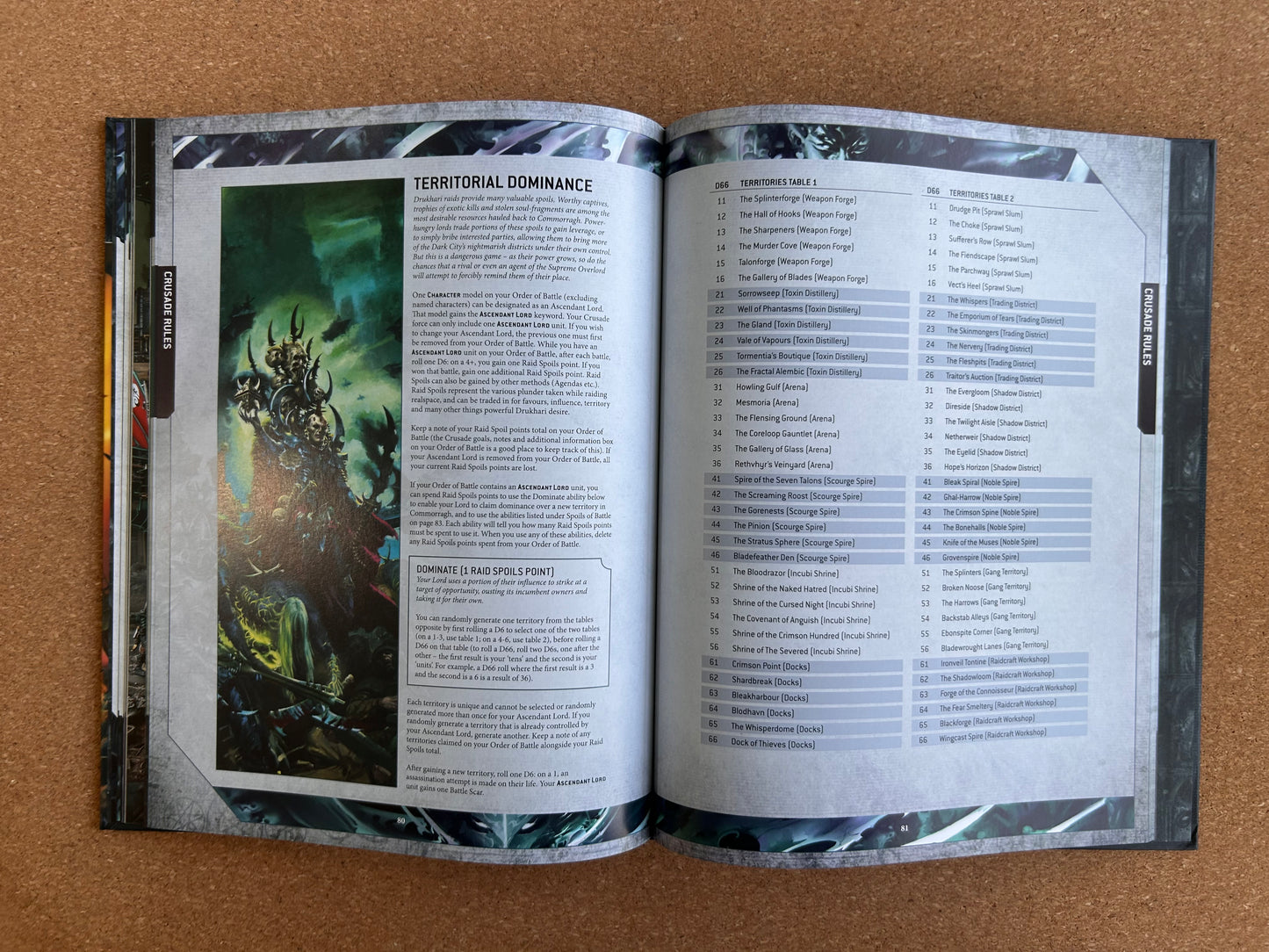 Warhammer 40K 9th Edition - Drukhari Codex - Hardcover (2021)