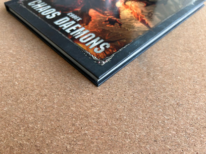 Warhammer 40K 8th Edition - Chaos Daemons Codex - Games Workshop Hardcover (2018)