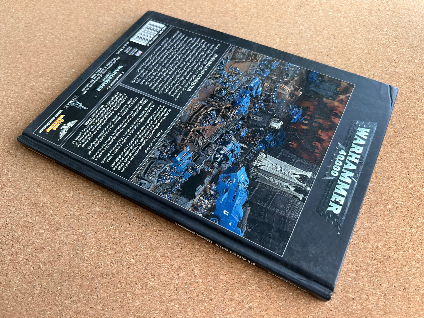 Warhammer 40K Supplement - Planetary Onslaught - Games Workshop Hardcover (2016)