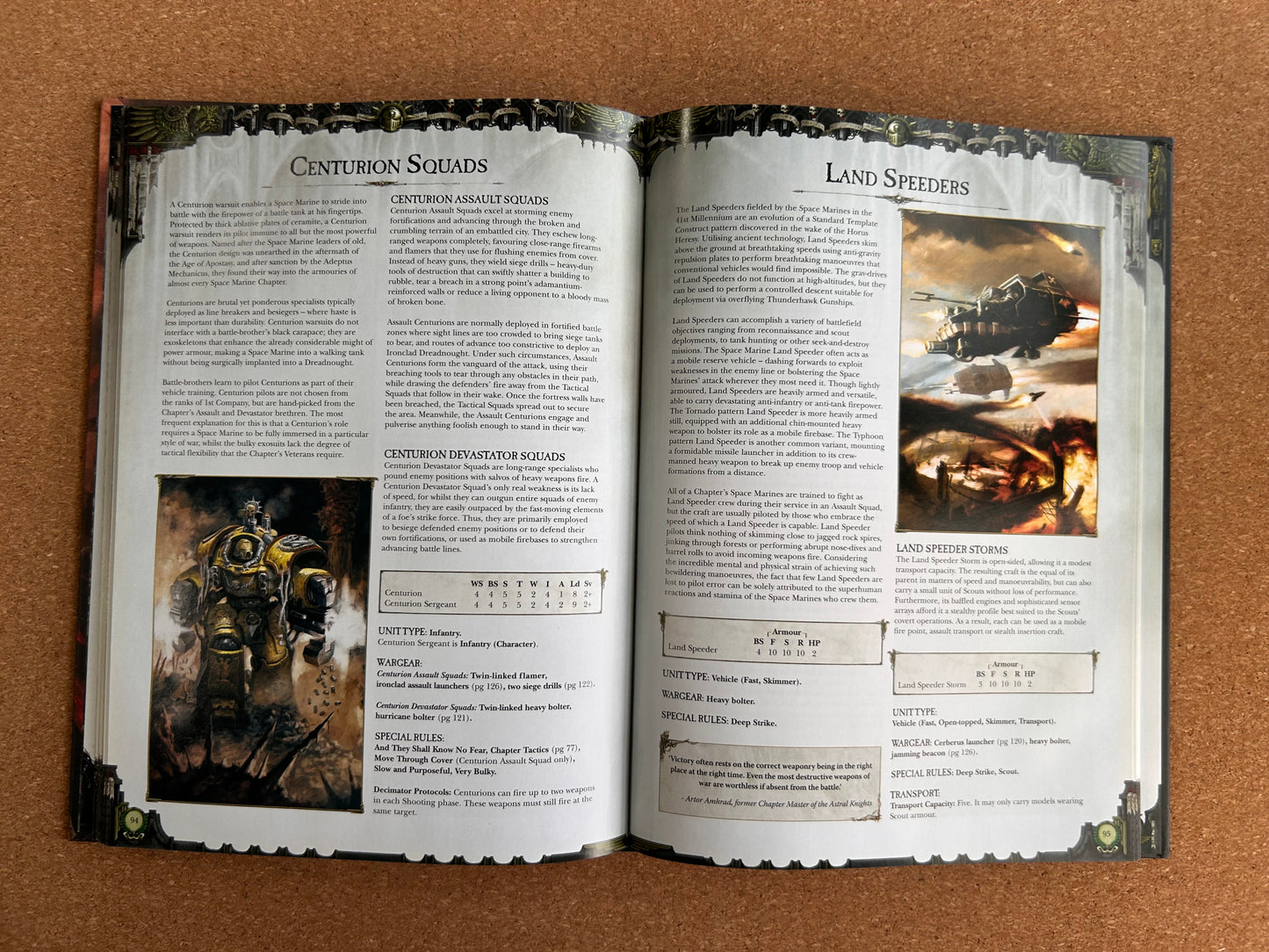 Warhammer 40K 6th Edition - Space Marines Codex - Games Workshop Hardcover (2012)