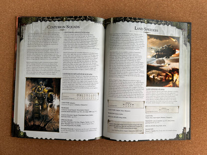Warhammer 40K 6th Edition - Space Marines Codex - Games Workshop Hardcover (2012)