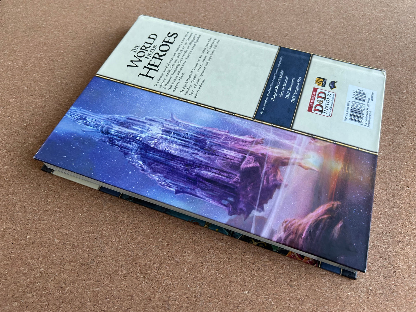 Dungeons & Dragons 4th Edition - Player’s Handbook - WOTC Hardcover (2008)