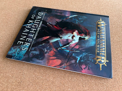 Warhammer Age of Sigmar 2nd Edition - Order Battletome Daughters of Khaine - Hardcover (2018)