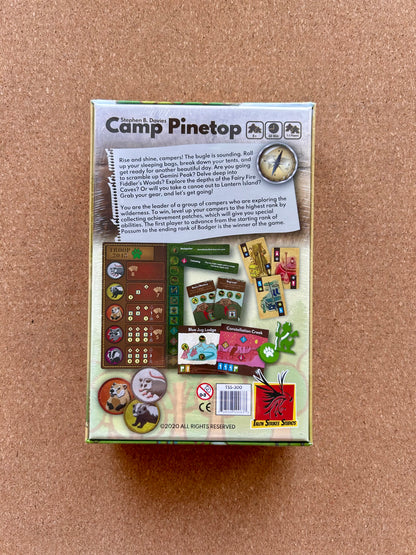 Camp Pinetop Card Game - Talon Strikes Studio (2020)
