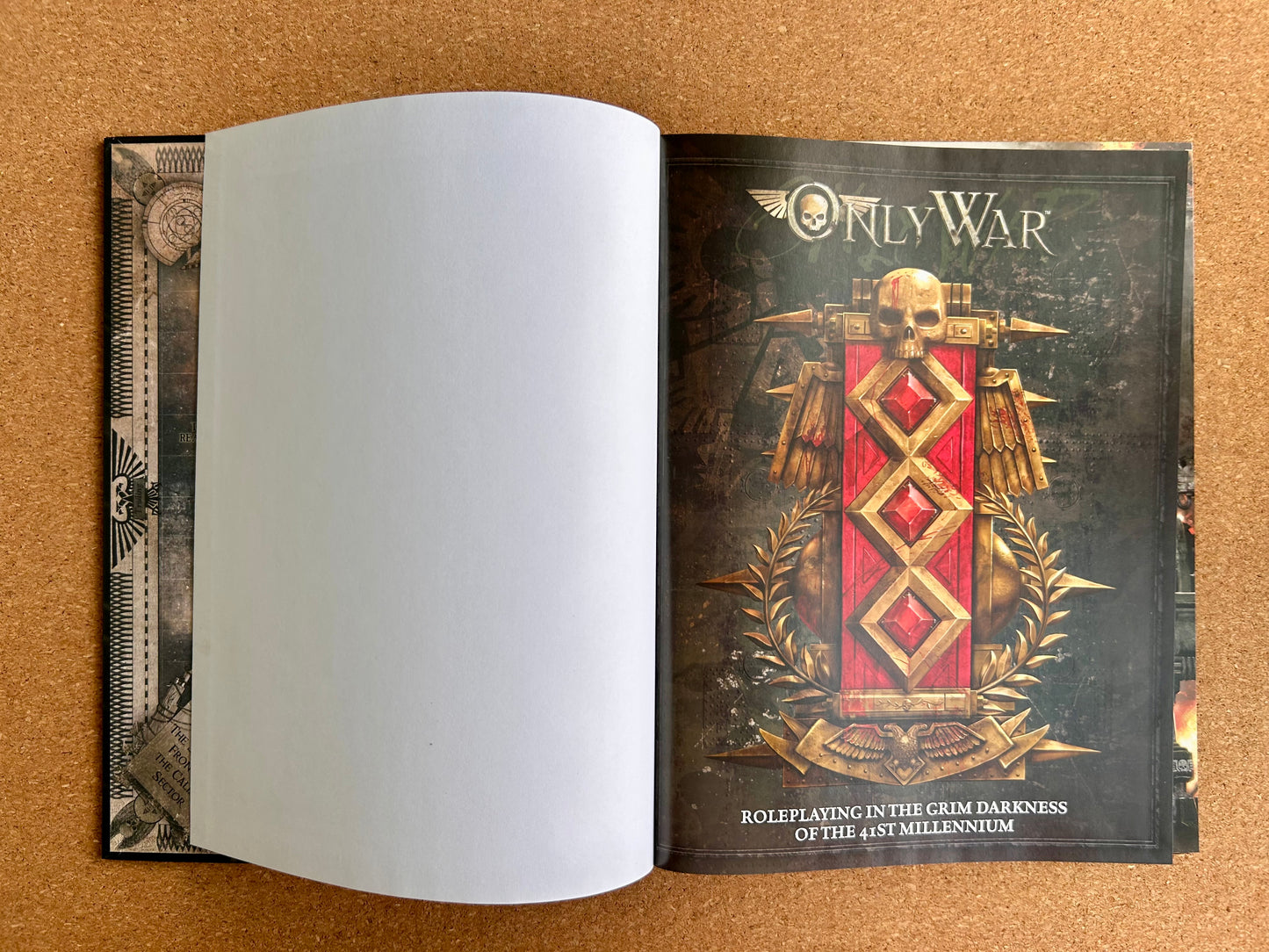Warhammer 40K Roleplay: Only War - Hammer of the Emperor - Hardcover (2013)