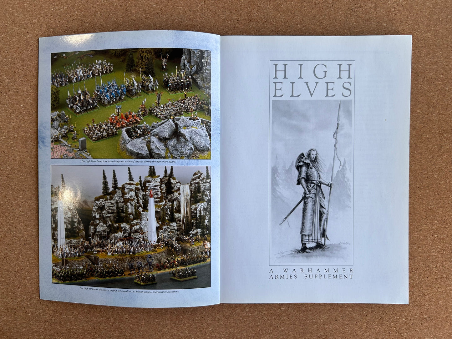 Warhammer Fantasy Armies Codex - High Elves - Games Workshop Paperback (2001)