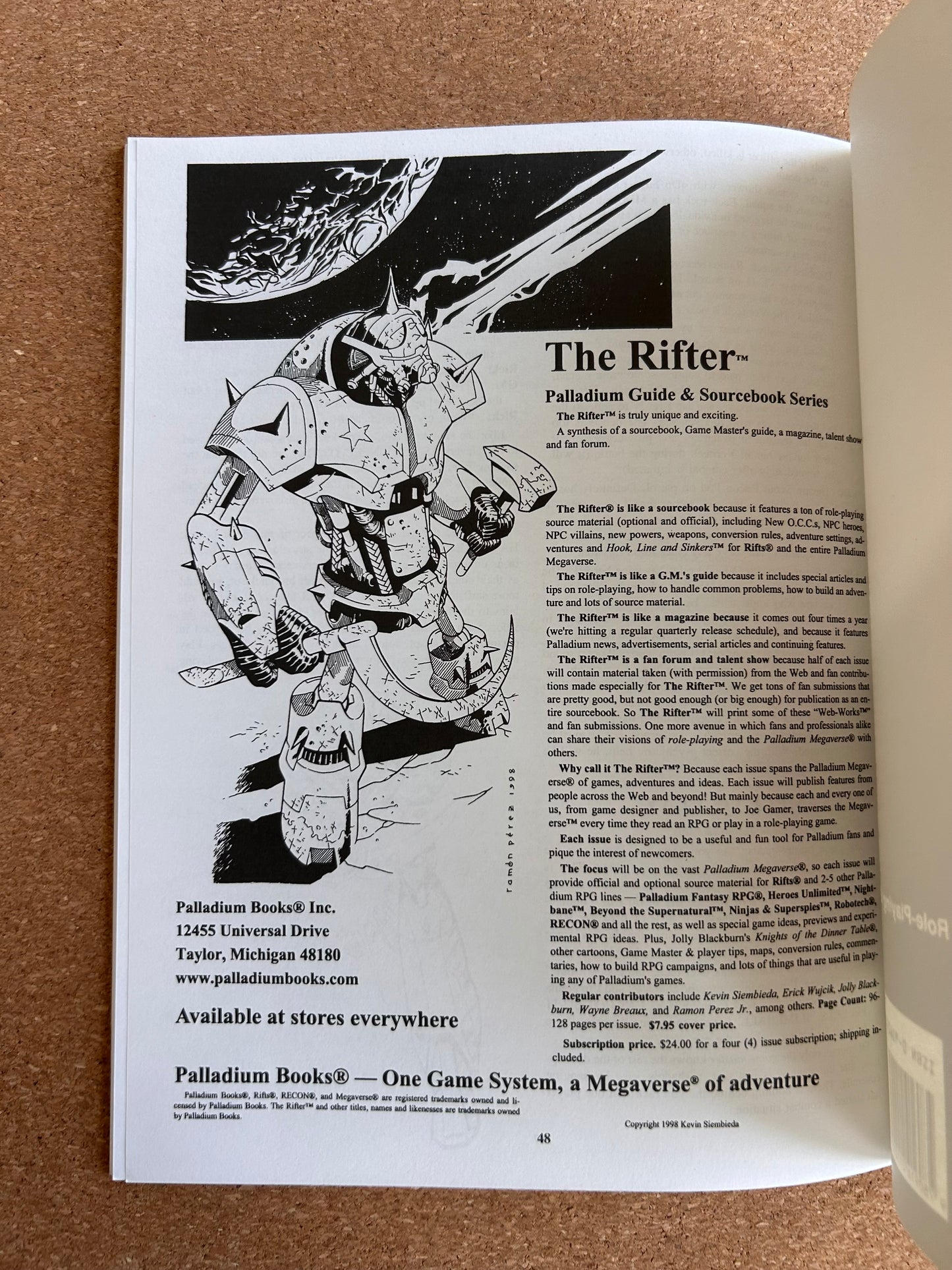 Robotech: RPG Adventures: Ghost Ship - Palladium Paperback (1998)