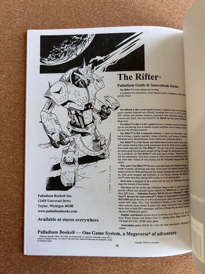 Robotech: RPG Adventures: Ghost Ship - Palladium Paperback (1998)