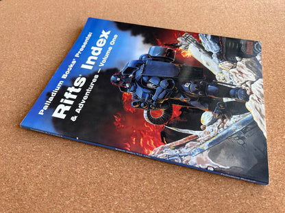 Rifts Index & Adventures - Volume One - Palladium Books Paperback 1st Print (1996)