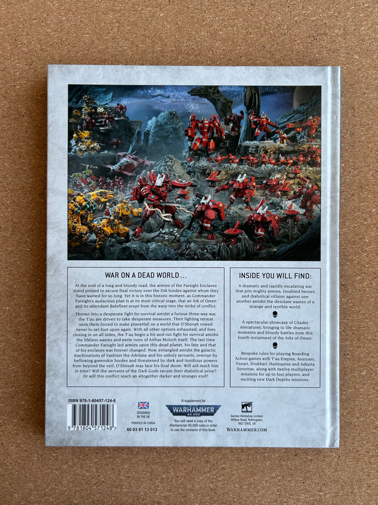 Warhammer 40K Arks of Omen: Farsight - Games Workshop Hardcover (2023)