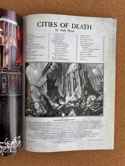 Warhammer 40K Expansion - Cities of Death - Games Workshop Paperback (2006)