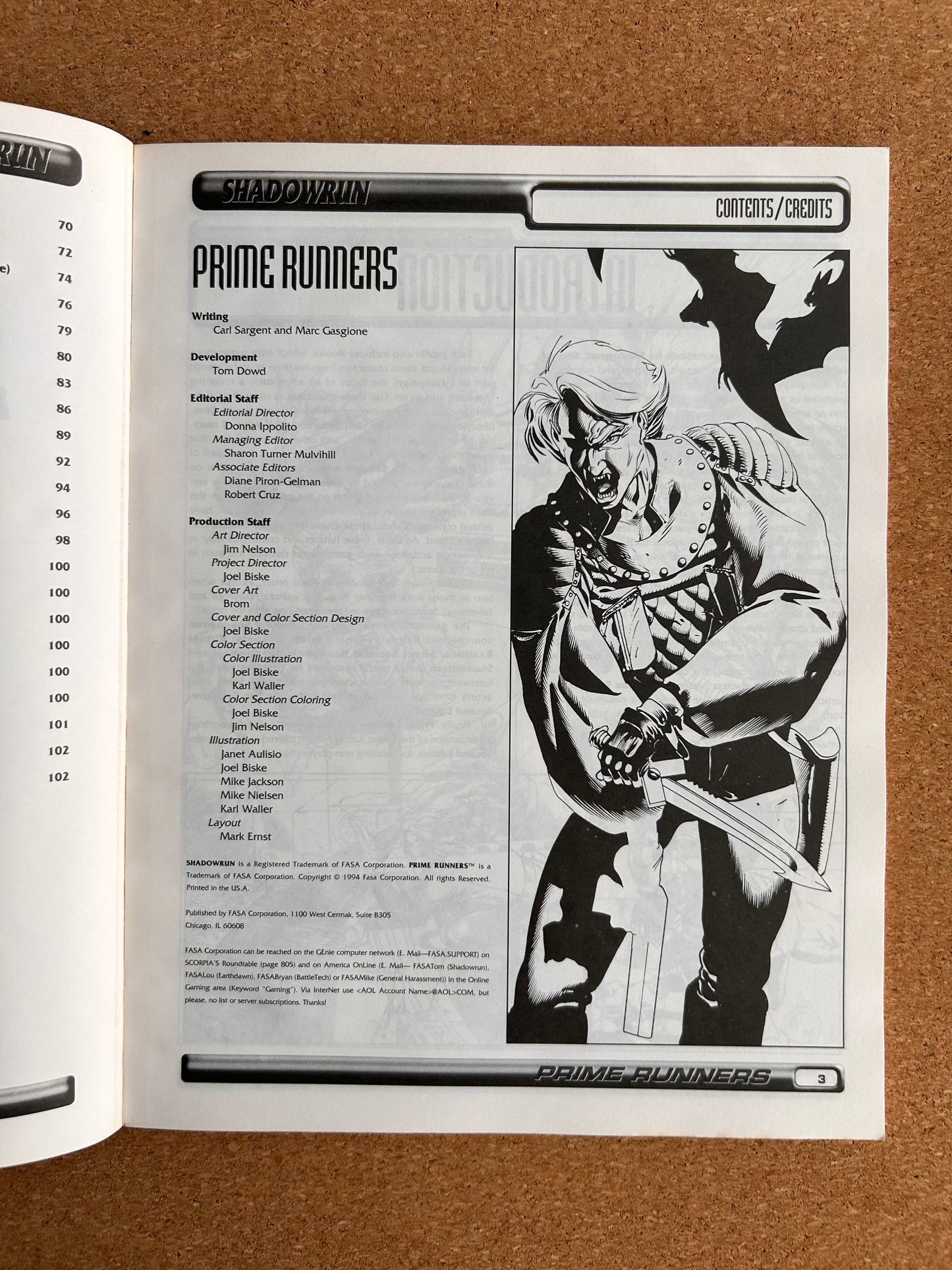 Shadowrun Second Edition - Prime Runners 7116 - FASA Paperback (1994)