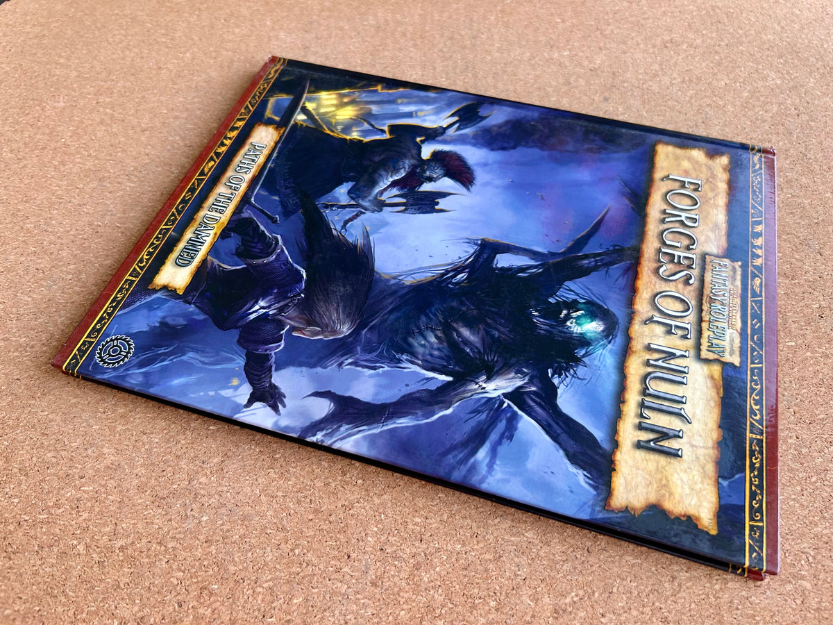 Warhammer Fantasy Roleplay 2nd Ed - Paths of the Damned Forges of Nuln  - Black Library Hardcover (2006)