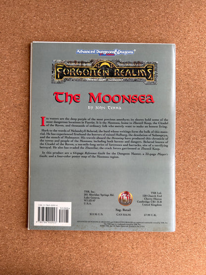 Advanced Dungeons & Dragons Forgotten Realms Accessory - The Moonsea - TSR9474 - Paperback (1995)