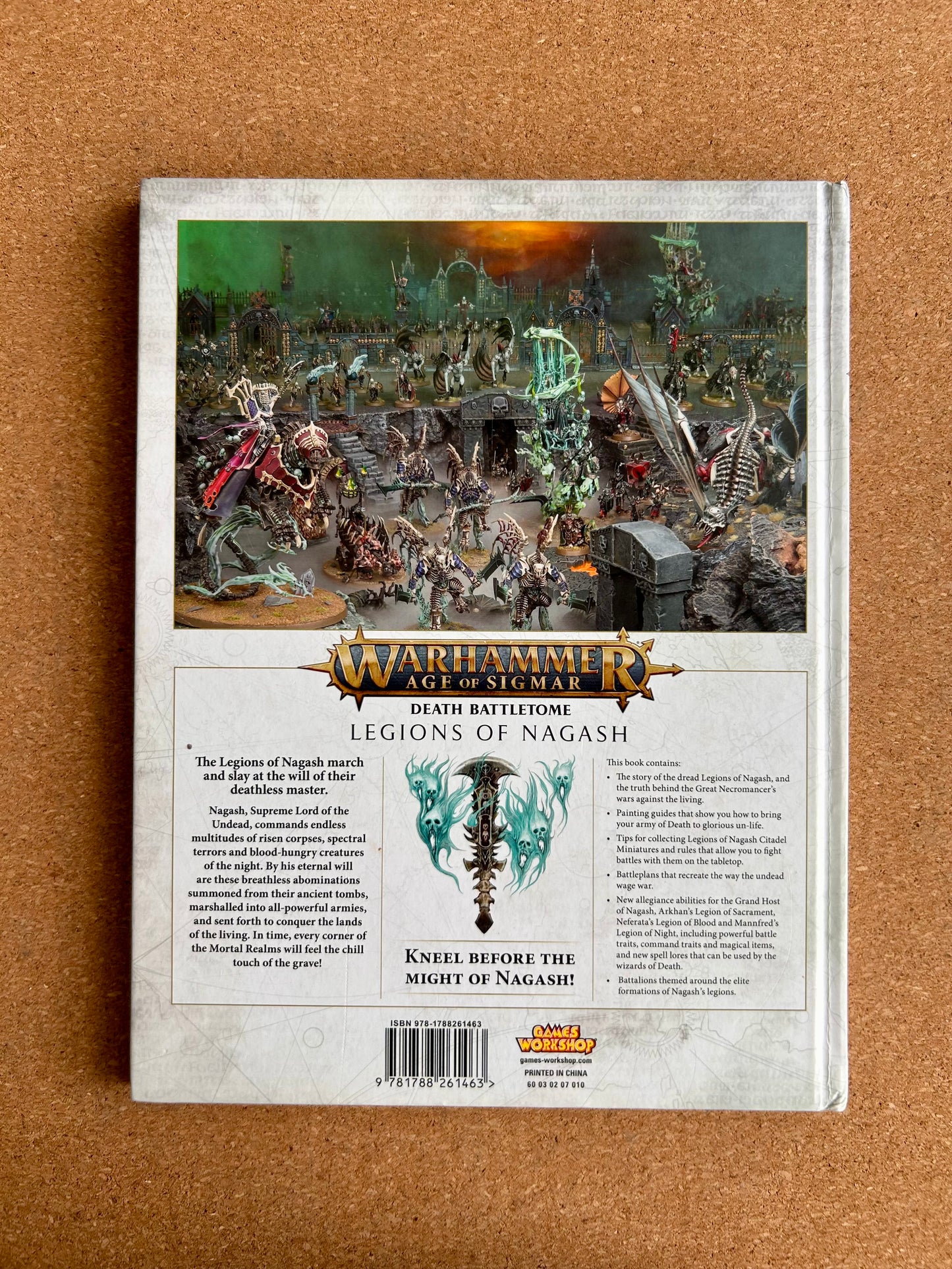 Warhammer Age of Sigmar 2nd Edition - Death Battletome Legions of Nagash - Hardcover (2018)