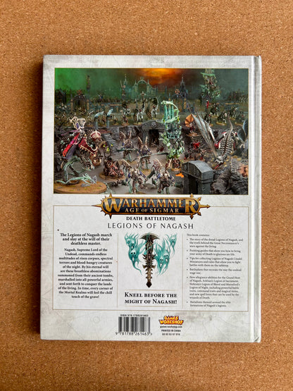 Warhammer Age of Sigmar 2nd Edition - Death Battletome Legions of Nagash - Hardcover (2018)