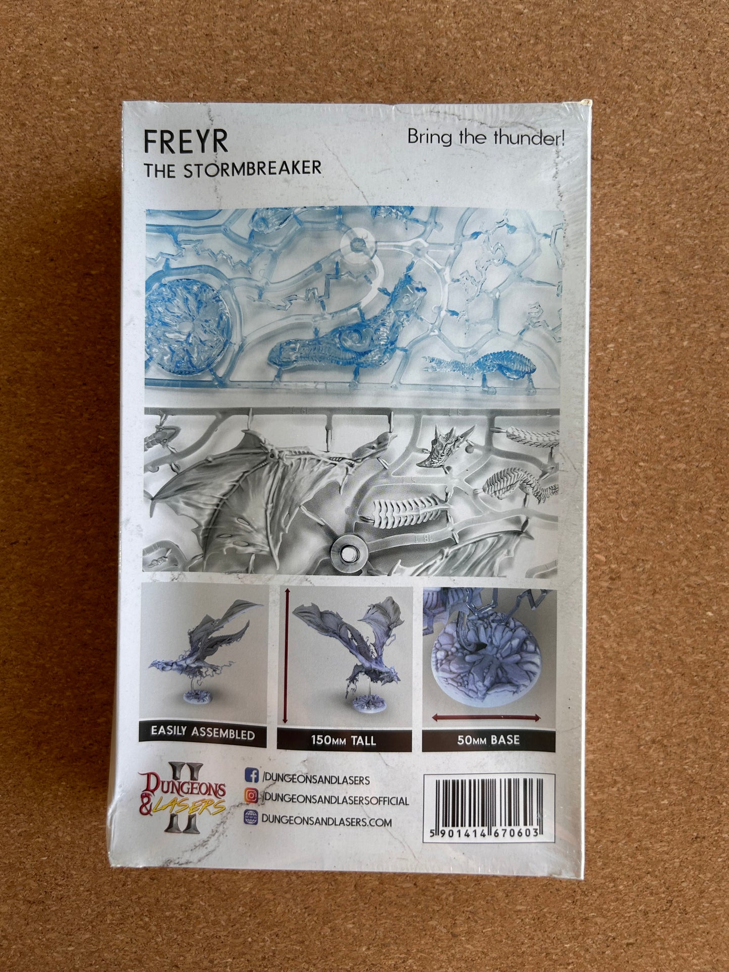 Dungeons & Lasers - Freyr The Stormbreaker - Archon Studio Sealed