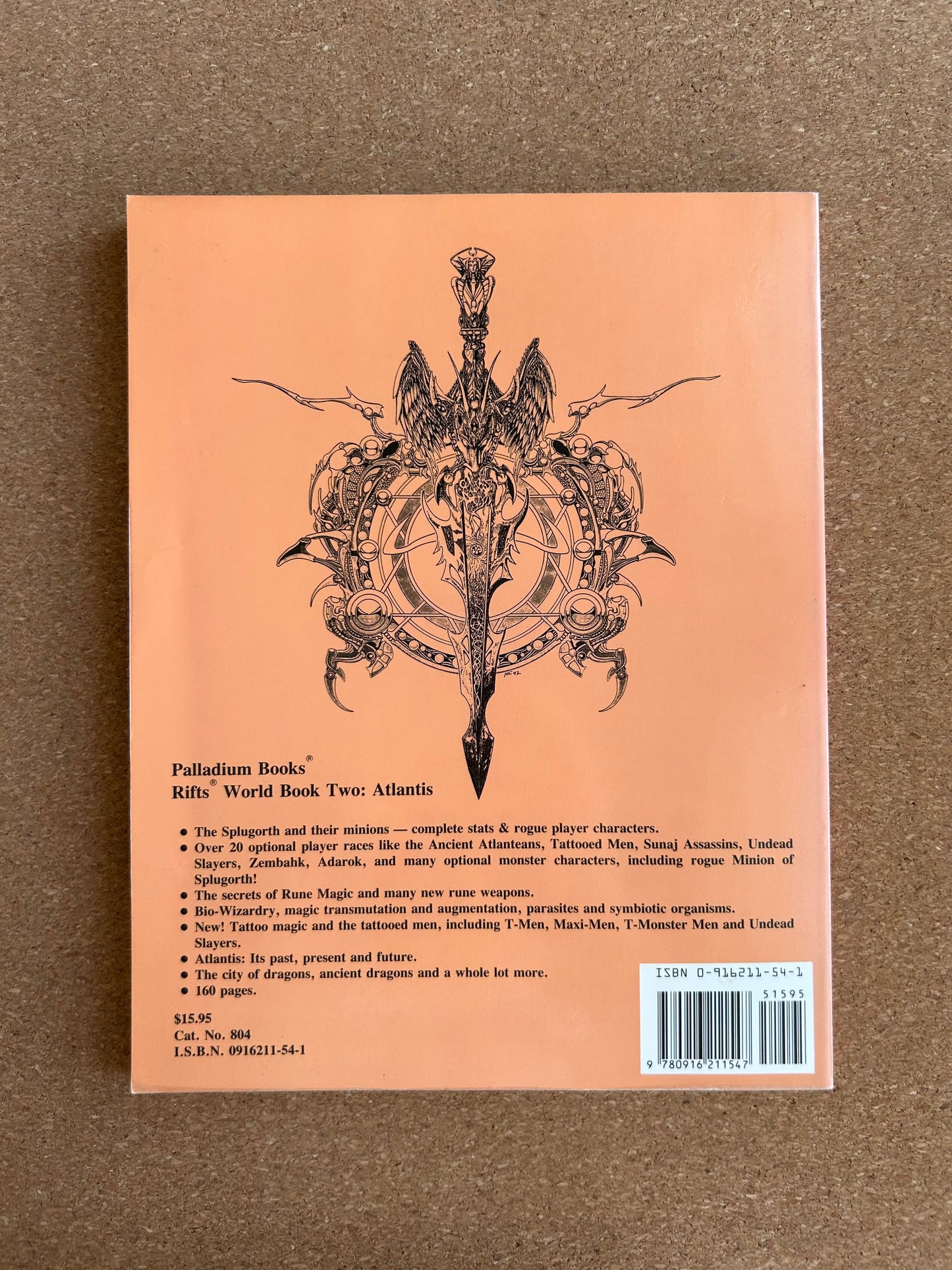 Rifts World Book Two: Atlantis - Palladium Books Paperback (1995)