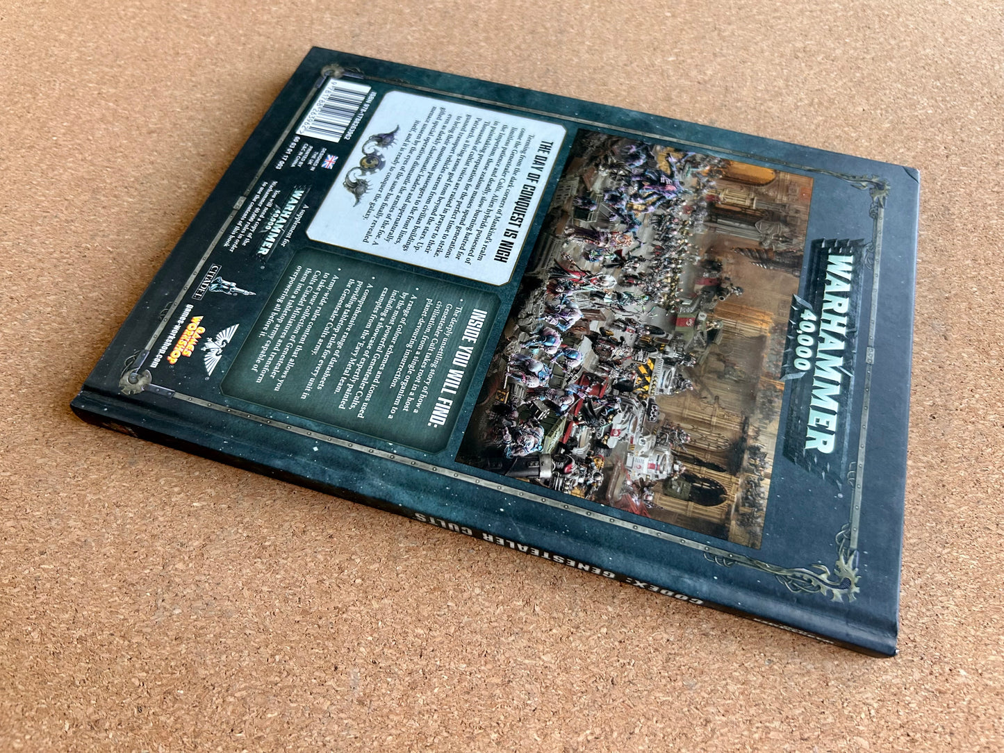 Warhammer 40K 8th Edition - Genestealer Cults Codex - Games Workshop Hardcover (2019)