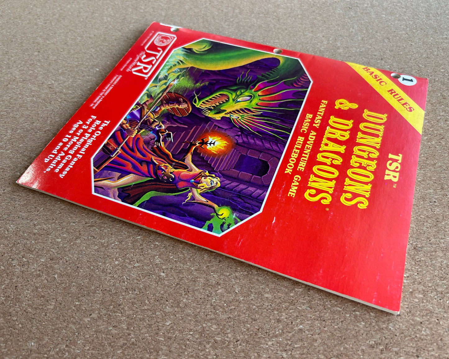 Dungeons & Dragons Basic Rules - Fantasy Adventure Game Basic Rulebook - TSR2014 - Paperback (1981)