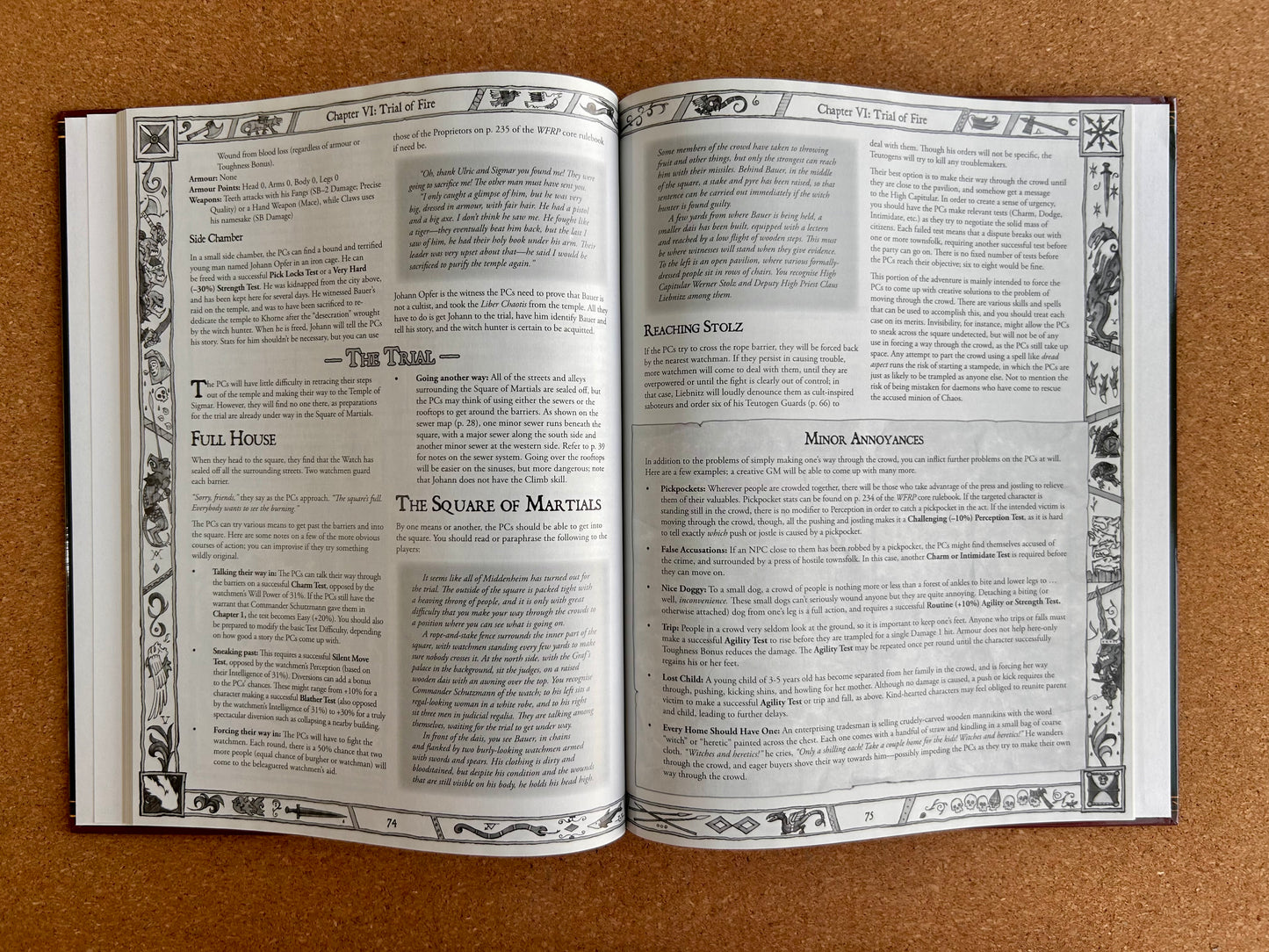 Warhammer Fantasy Roleplay 2nd Ed - Paths of the Damned Ashes of Middenheim  - Black Library Hardcover (2004)
