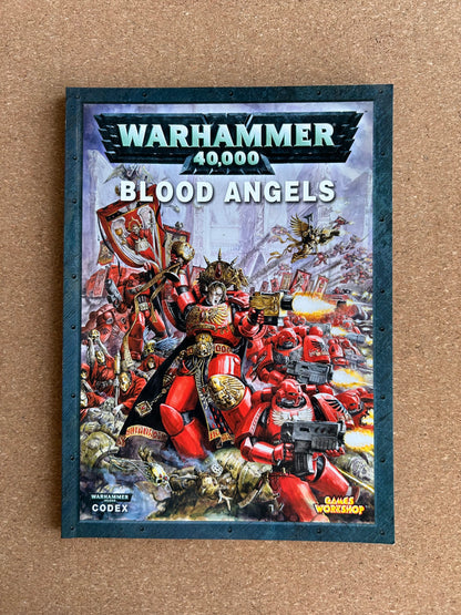 Warhammer 40K 4th Edition - Blood Angels Codex - Games Workshop Paperback (2009)