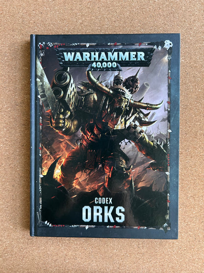 Warhammer 40K 8th Edition - Orks Codex - Games Workshop Hardcover (2018)
