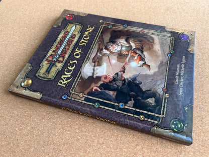 Dungeons & Dragons 3.0/3.5 - Races of Stone - WOTC Hardcover (2004)