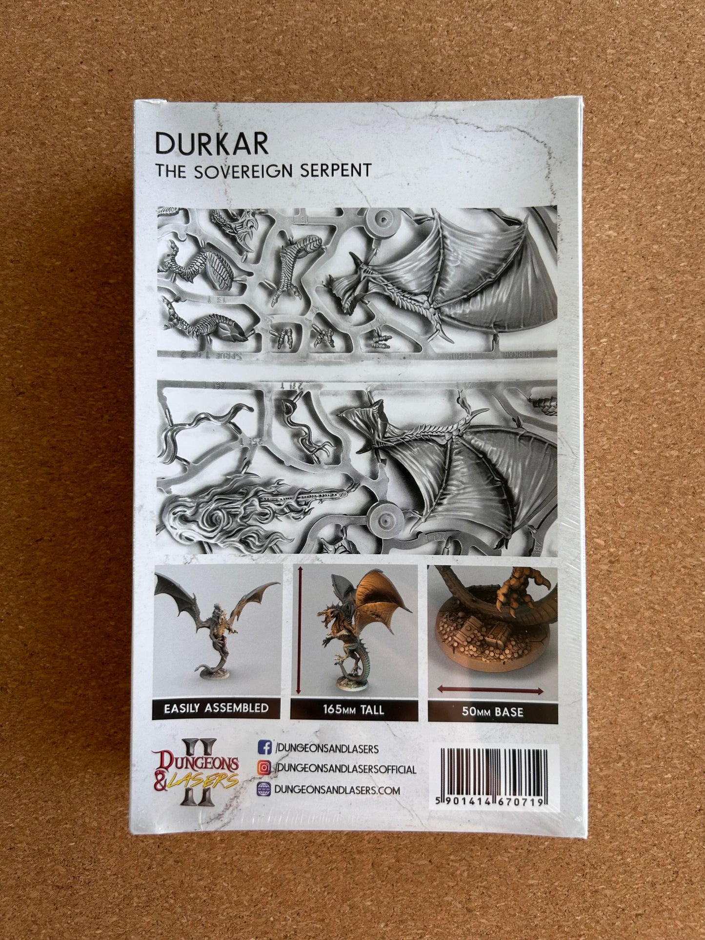 Dungeons & Lasers - Durkar The Sovereign Serpent - Archon Studio Seal