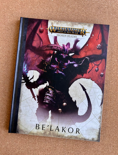 Warhammer Age of Sigmar Broken Realms - Be’lakor - Hardcover (2021)