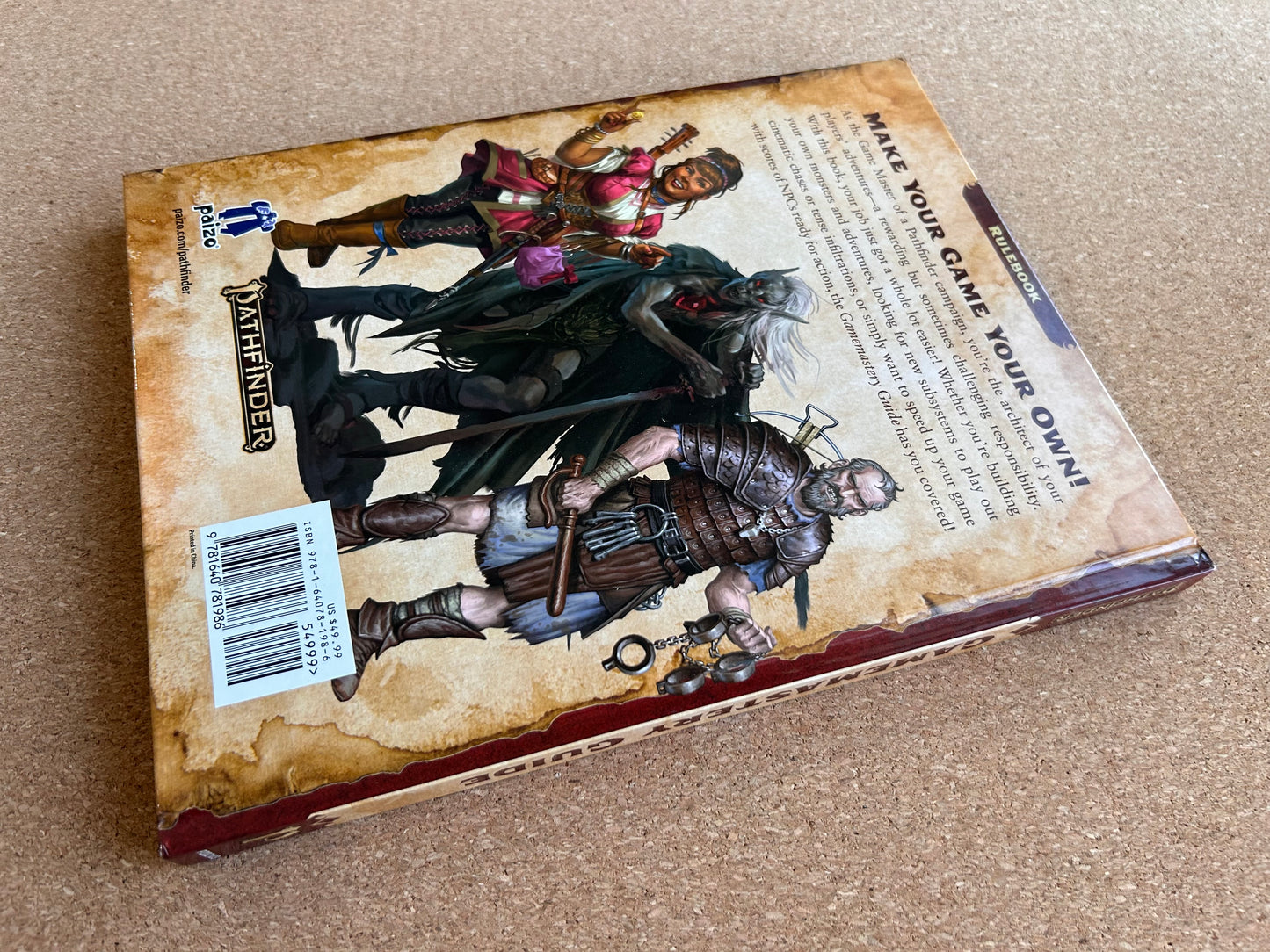 Pathfinder Second Edition - Gamemastery Guide Paizo Hardcover (2020)