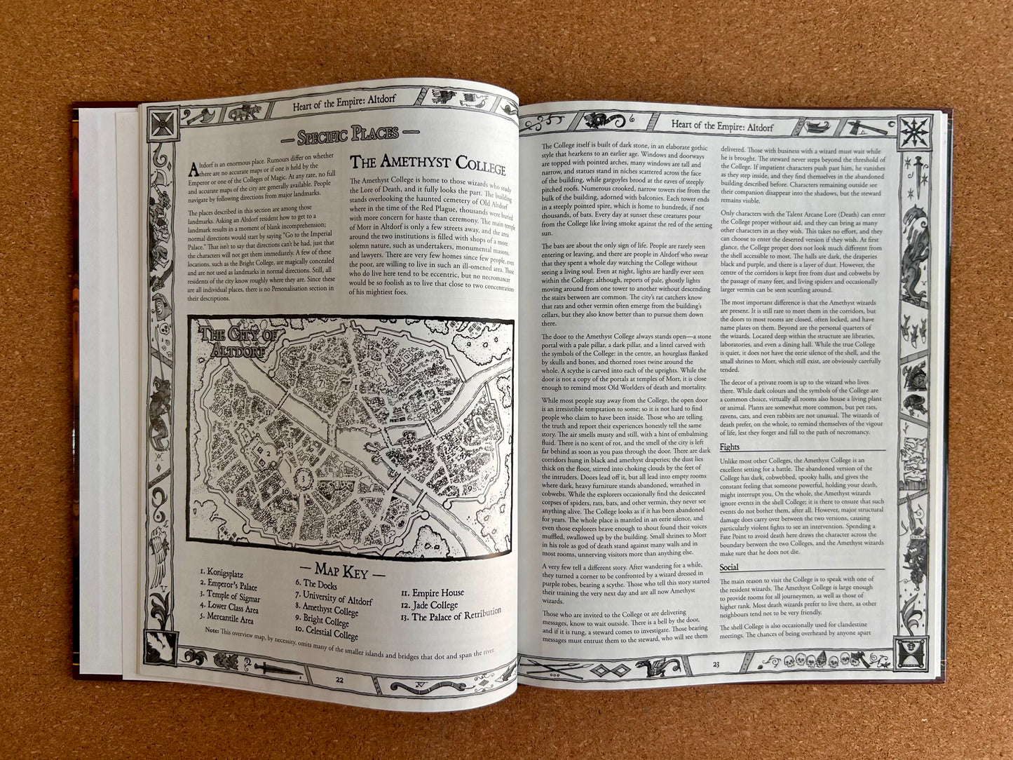 Warhammer Fantasy Roleplay 2nd Ed - Paths of the Damned Spires of Altdorf - Black Library Hardcover (2005)