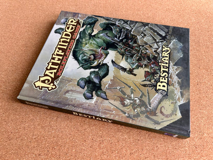 Pathfinder First Edition - Bestiary - Paizo Hardcover (2011)