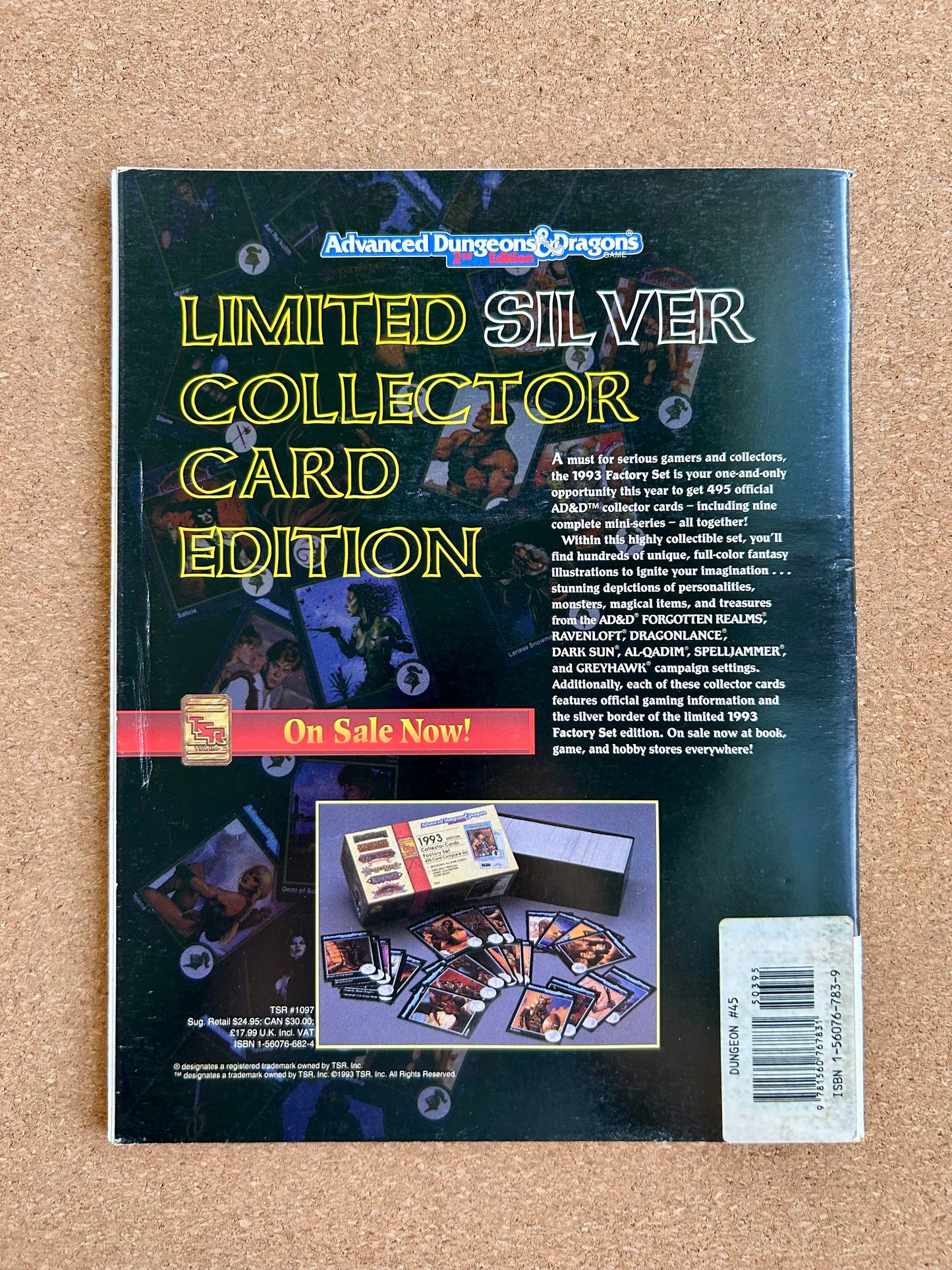 Dungeon Magazine Issue #45 - TSR Magazine (JAN/FEB, 1994)