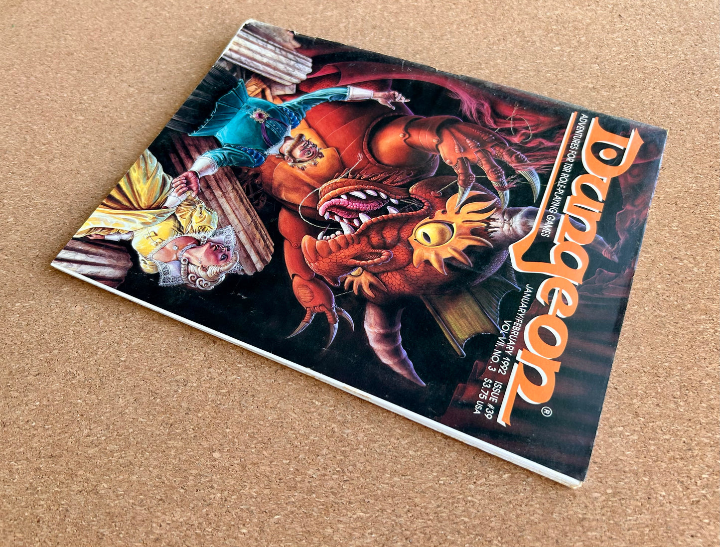 Dungeon Magazine Issue #39 - TSR Magazine (JAN/FEB 1992)