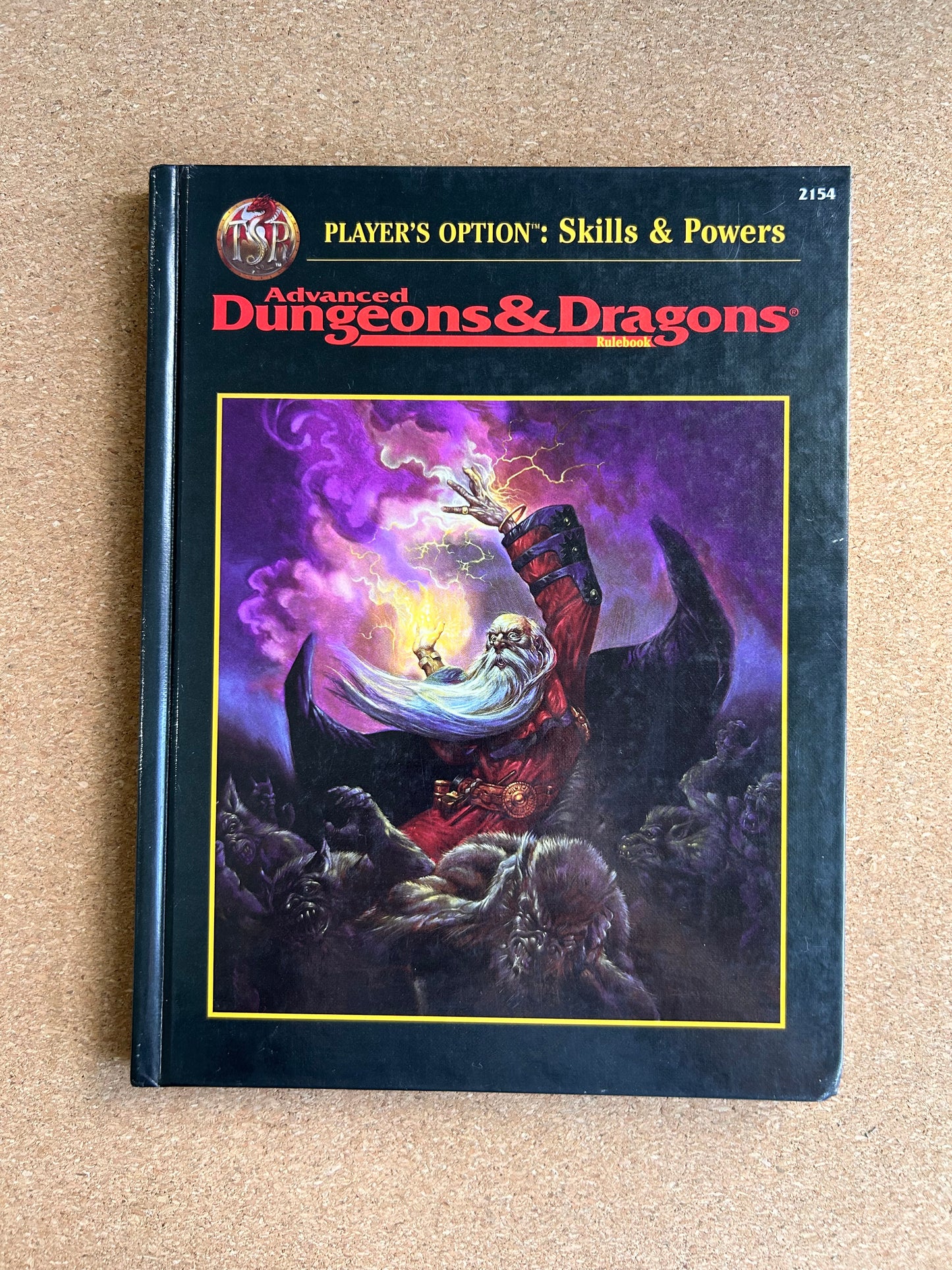 Advanced Dungeons & Dragons - Player’s Option: Skills & Powers - TSR2154 Hardcover (1995)