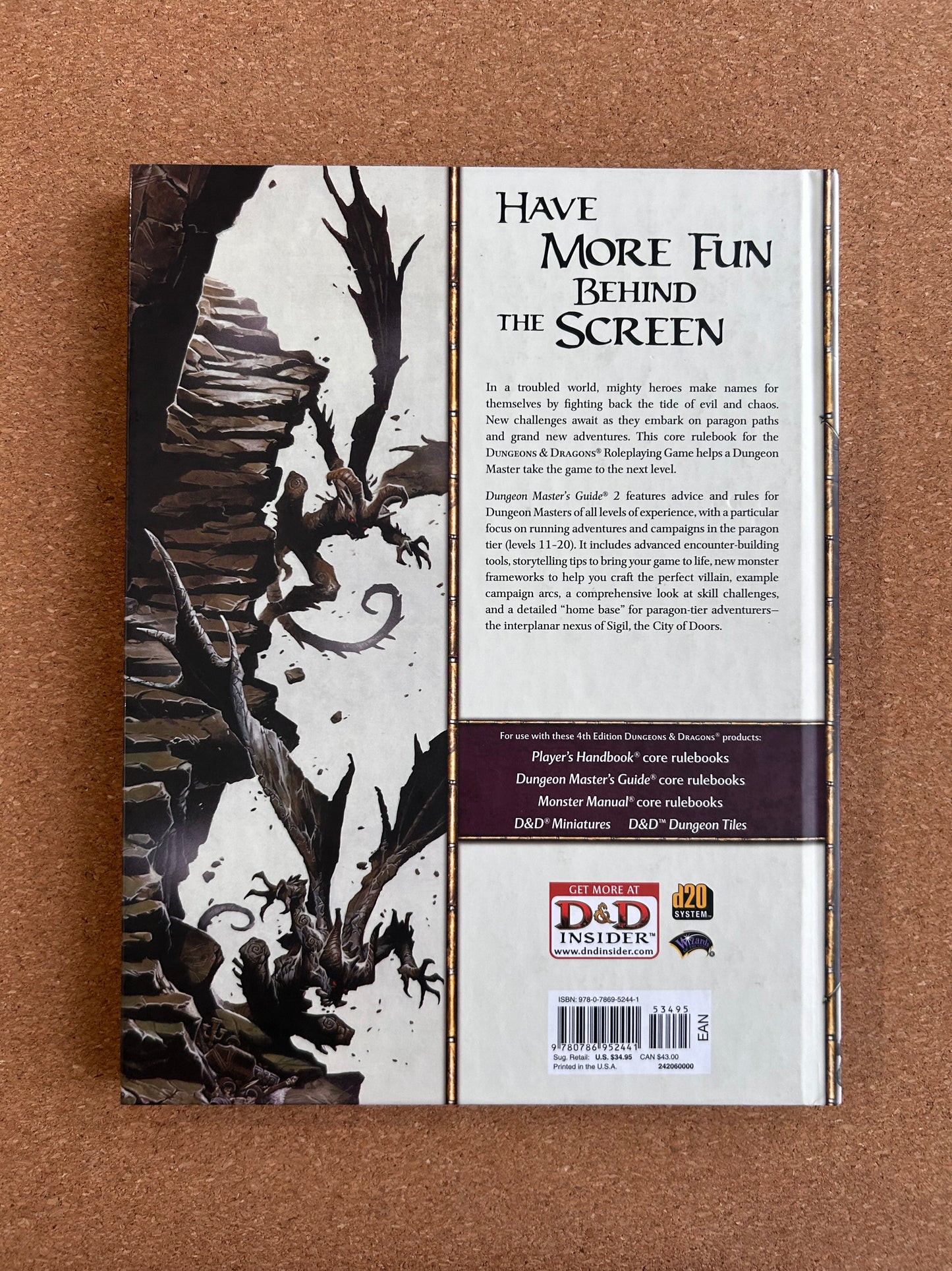 Dungeons & Dragons 4th Edition - Dungeon Master’s Guide 2 - WOTC Hardcover (2009)