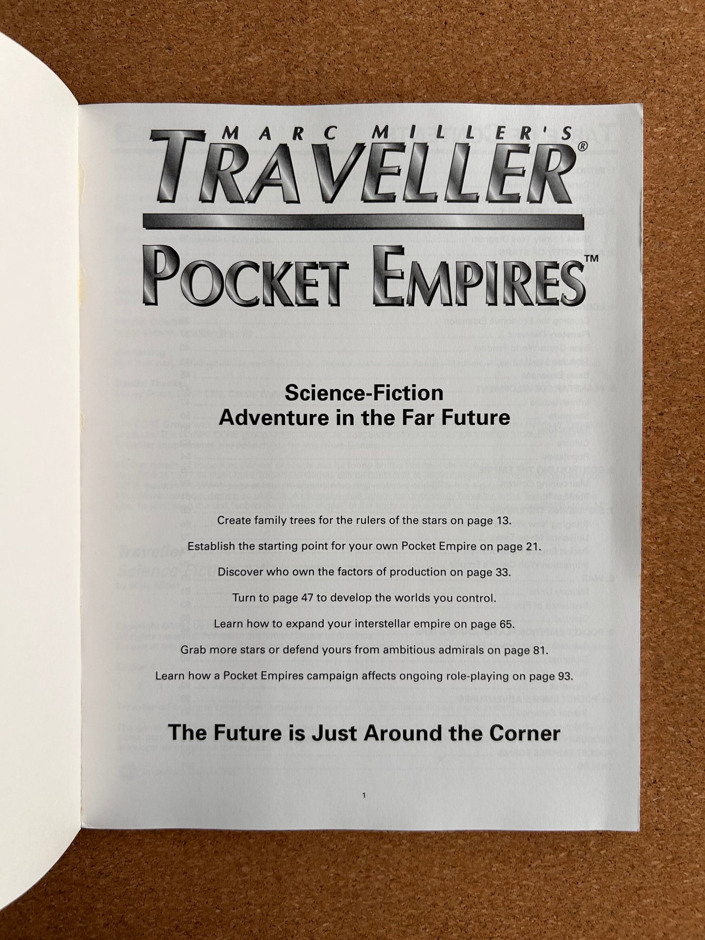 Marc Miller’s Traveller 4th Edition - Pocket Empires - Paperback (1997)