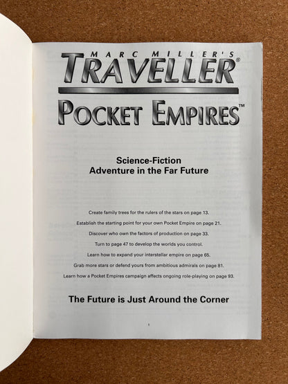 Marc Miller’s Traveller 4th Edition - Pocket Empires - Paperback (1997)